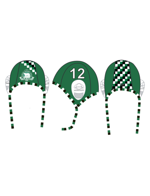 Waterpolo cap groen