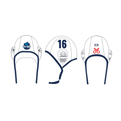 Waterpolo cap wit