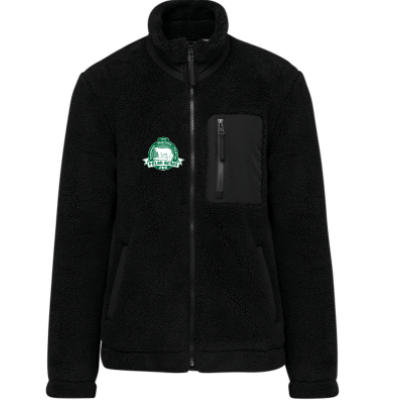 Fluffy sherpa vest